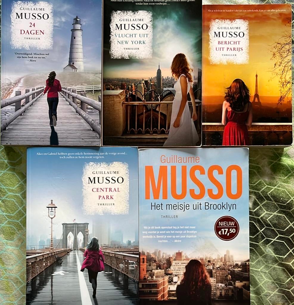 5 x Guillaume Musso, oa het meisje uit Brooklyn, Ophalen of Verzenden, Zo goed als nieuw, Europa overig
