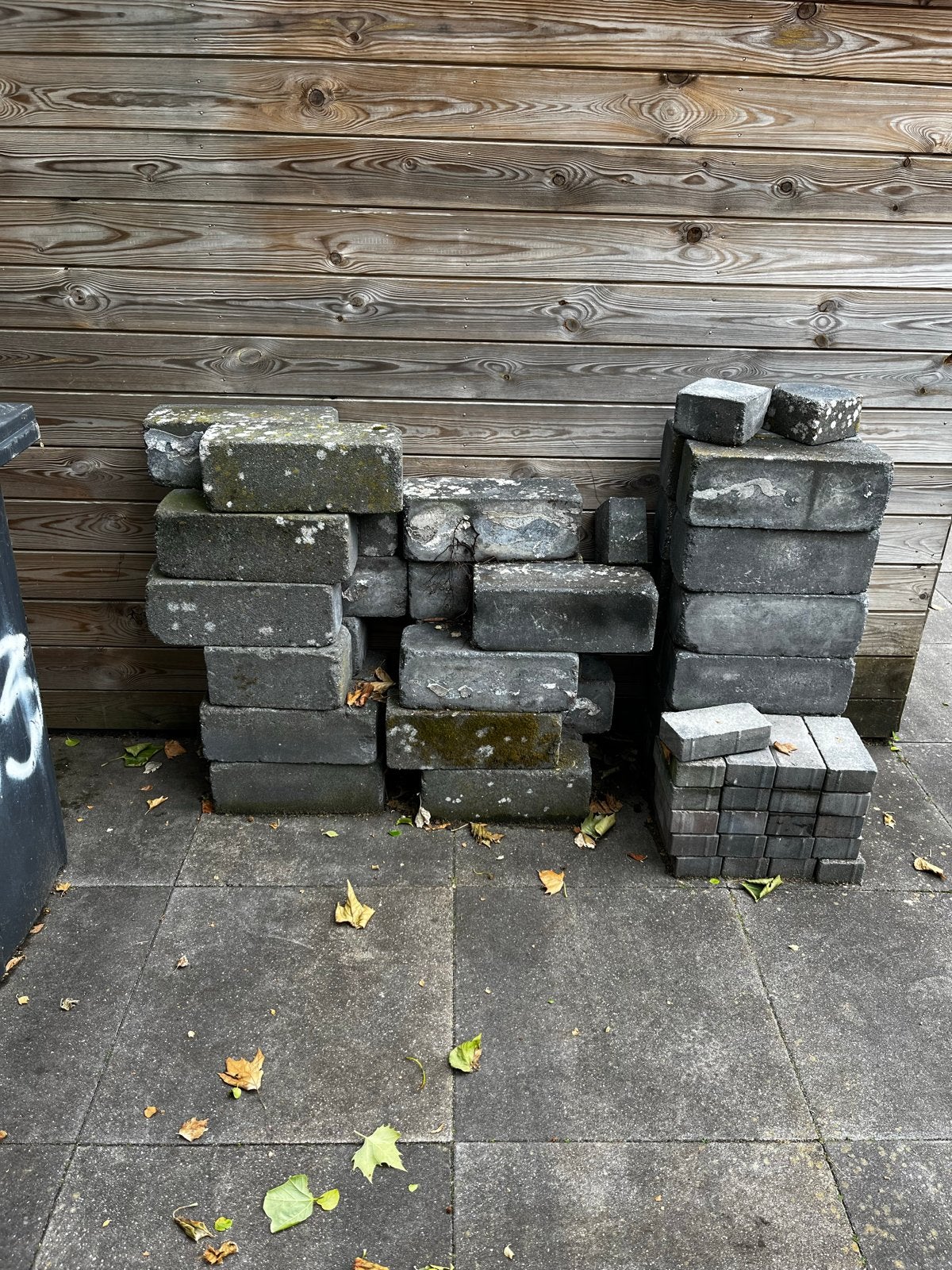 Gebruikte linea blokken, Ophalen, Gebruikt, Beton
