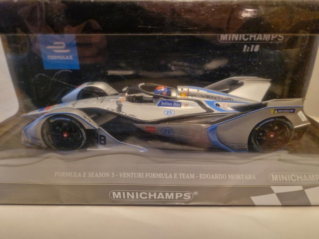 Formule E F1 venturi Formula E-team eduardo mortara, Hobby en Vrije tijd, Modelauto's | 1:18, Ophalen of Verzenden, Zo goed als nieuw