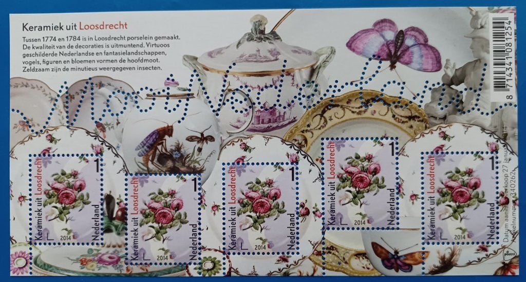Mooi Nederland 2014 - Keramiek uit Loosdrecht NVPH 3165, Verzenden, Na 1940, Postfris