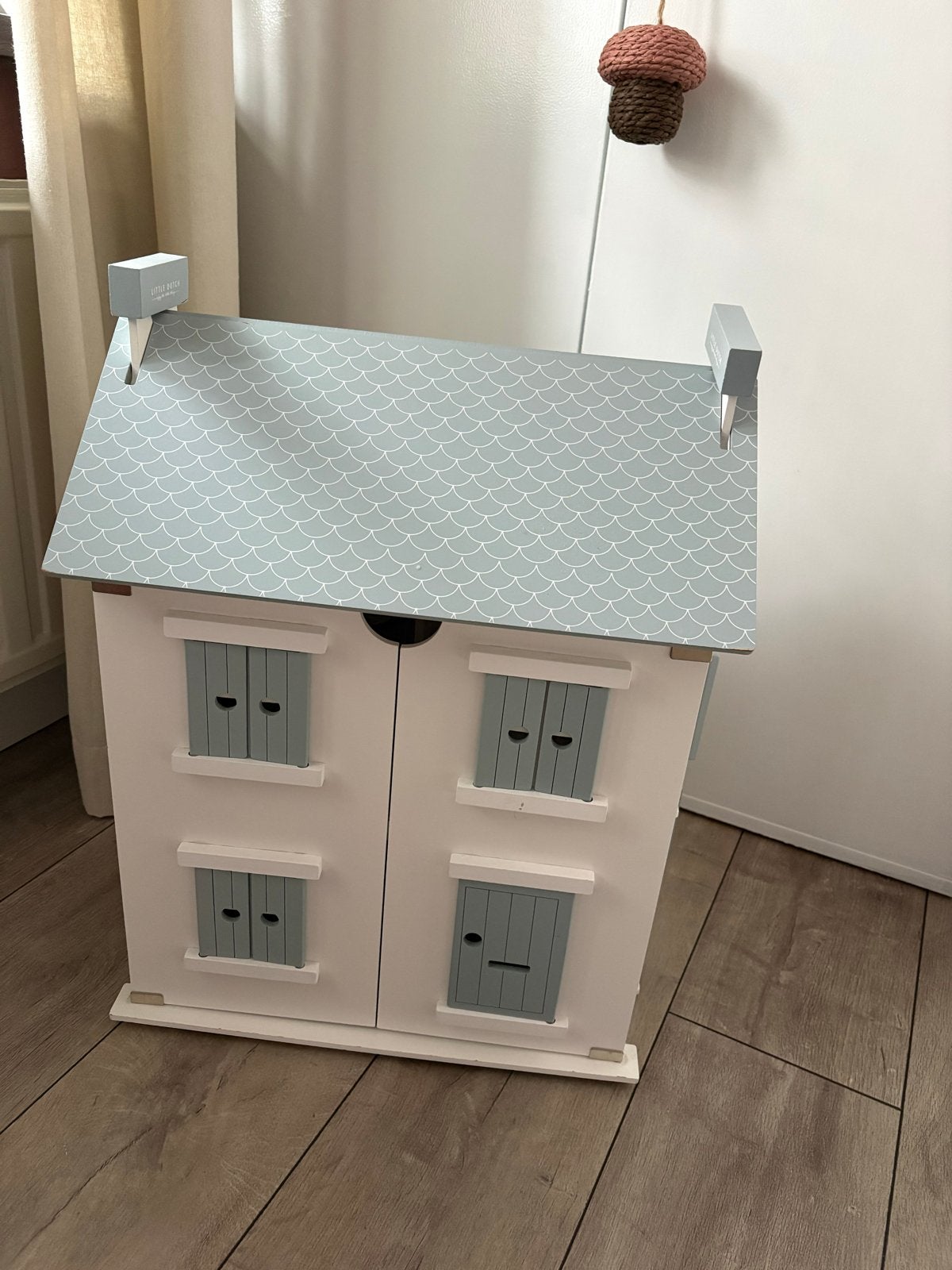 Houten Poppenhuis met Meubels en Accessoires Little Dutch, Ophalen, Gebruikt, Poppenhuis