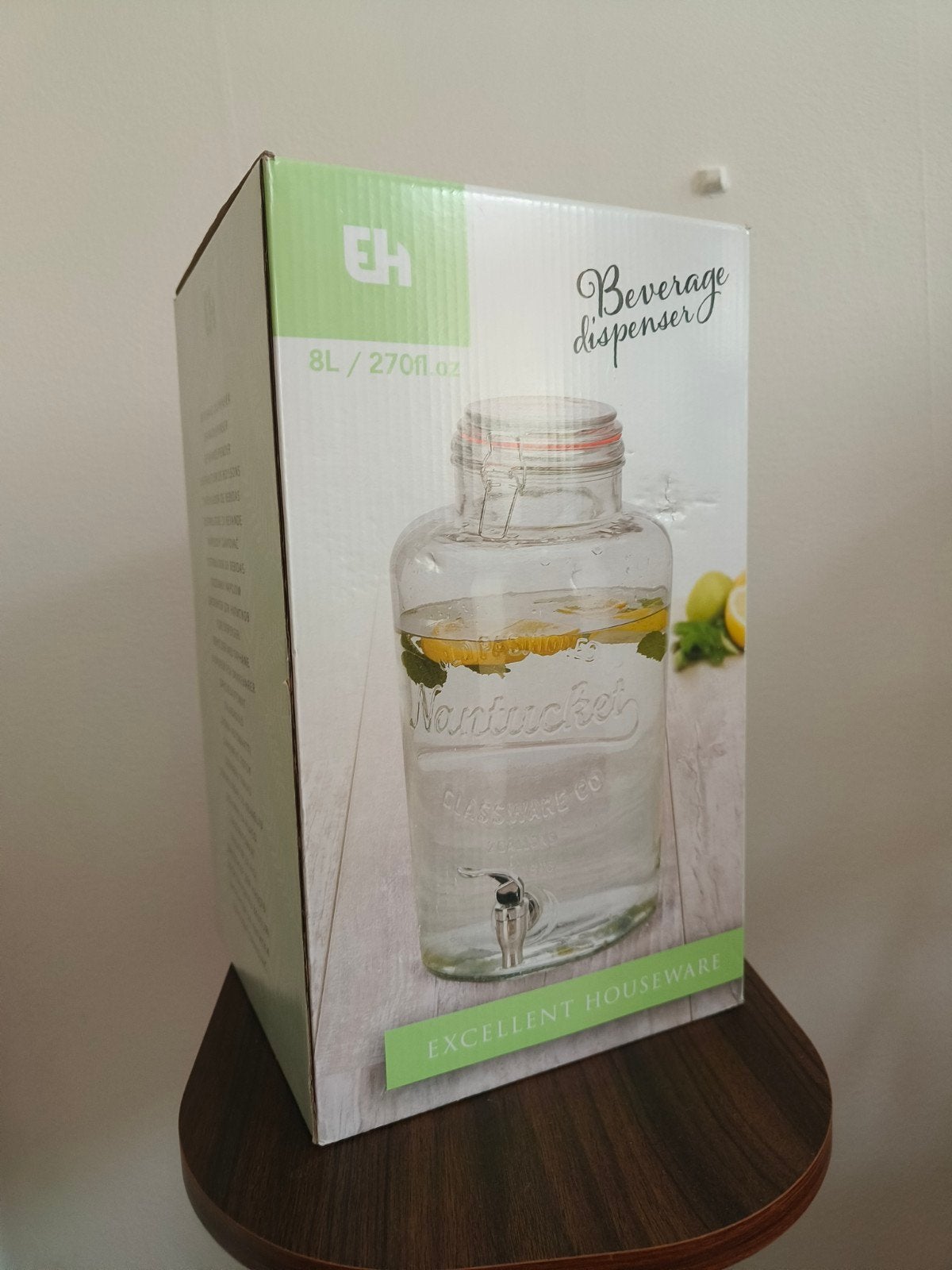 Drank/water/limonade dispenser 8 L, NW in doos, Huis en Inrichting, Keuken | Keukenbenodigdheden, Ophalen, Nieuw