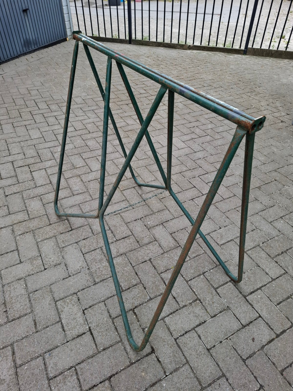 4st metsel schragen 1meter hoog, Ophalen of Verzenden, Gebruikt, Overige typen, Minder dan 2 meter