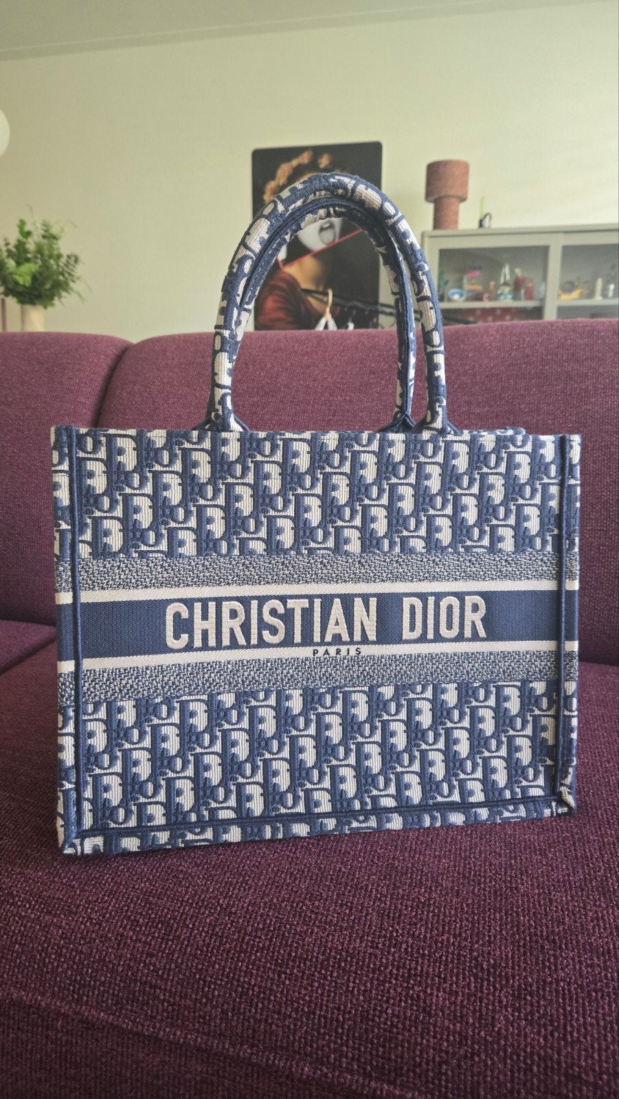 Shopper tas in maat M, Ophalen of Verzenden, Nieuw, Blauw, Shopper