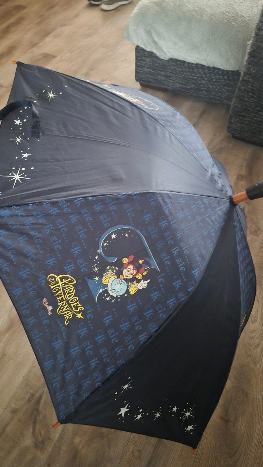 Pardoes Paraplu - Efteling, Ophalen, Zo goed als nieuw, Blauw
