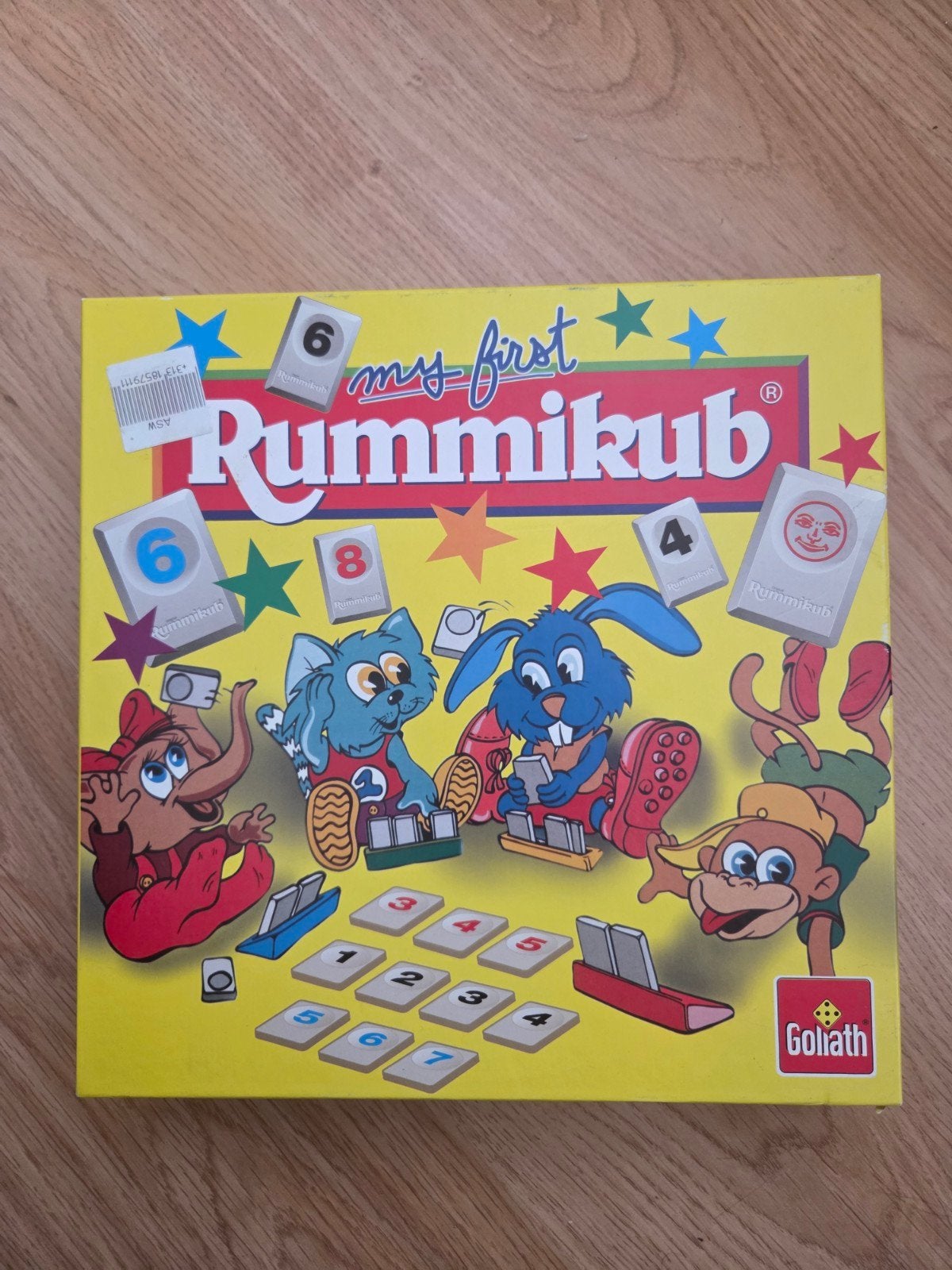 My First Rummikub - Educatief Spel voor Kinderen, Drie of vier spelers, Ophalen of Verzenden, Gebruikt, Goliath