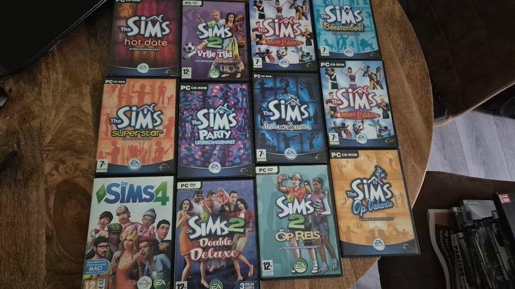 Groot The Sims PC Game Pakket, Spelcomputers en Games, Games | Pc, 1 speler, Eén computer, Ophalen of Verzenden, Zo goed als nieuw