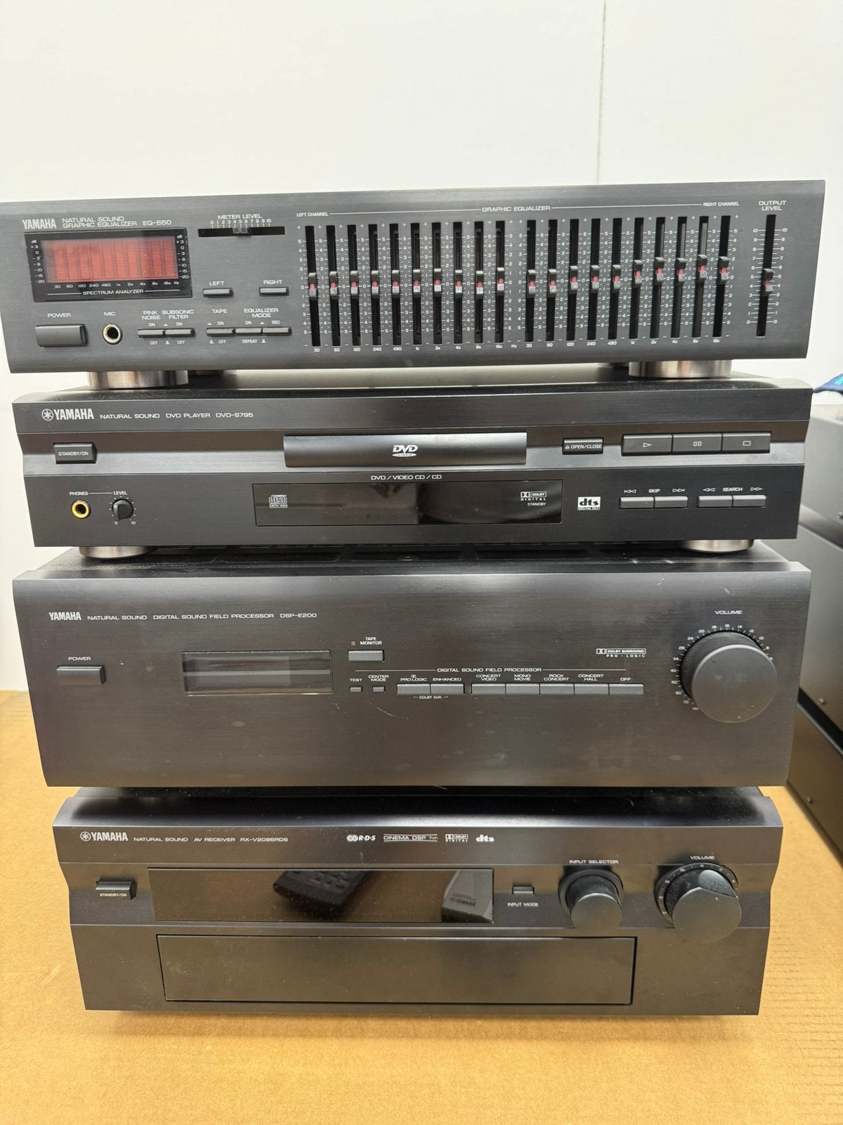 YAMAHA stereo set, Audio, Tv en Foto, Stereo-sets, Gebruikt, Losse componenten, Cd-speler, Ophalen