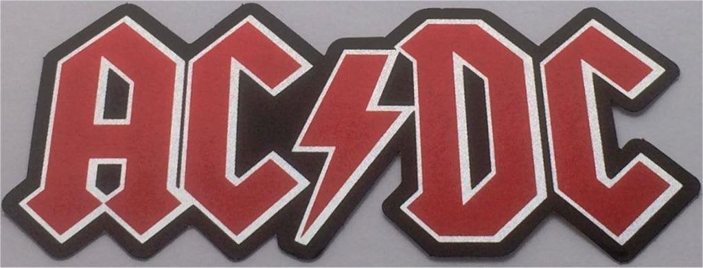 ACDC metallic sticker #2, Verzenden, Nieuw, Foto of Kaart