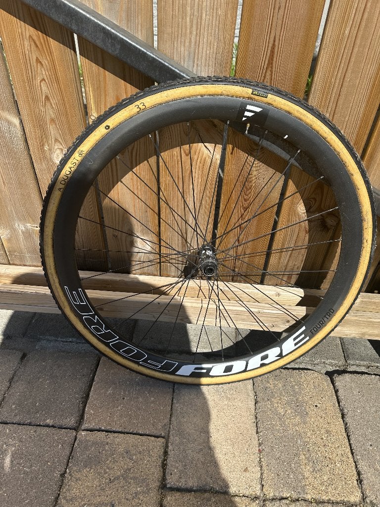 Cabon cyclocross wiel, Fietsen en Brommers, Fietsonderdelen, Ophalen, Wiel, Carbon