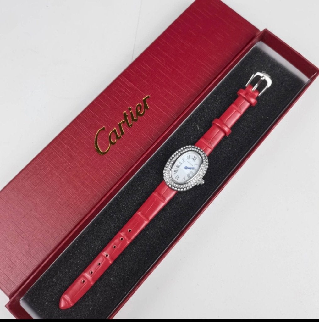 Cartier vrouwen horloge 1:1, Ophalen of Verzenden, Nieuw, Staal, Overige merken