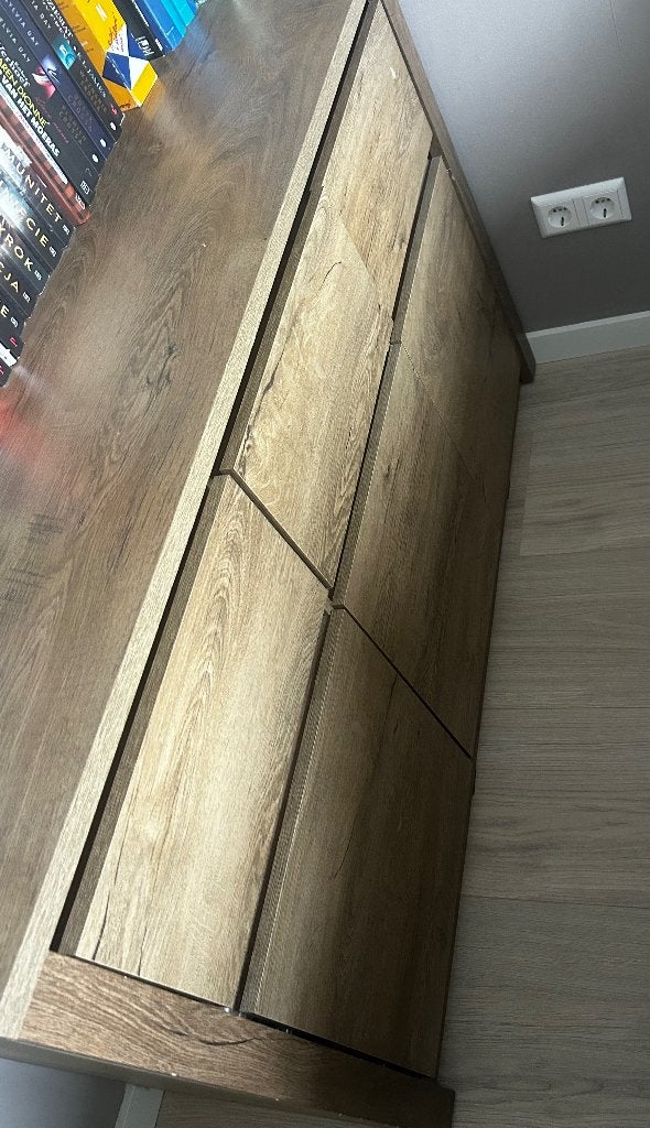 Dressoir, Ophalen, Zo goed als nieuw, 25 tot 50 cm, Met lade(s)