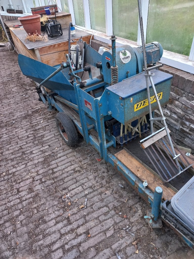 perspotjesmachine, Ophalen, Gebruikt