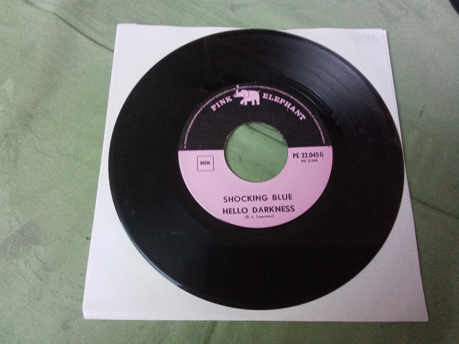 Shocking Blue.        hello darkness, Verzenden, Gebruikt, 7 inch, Pop