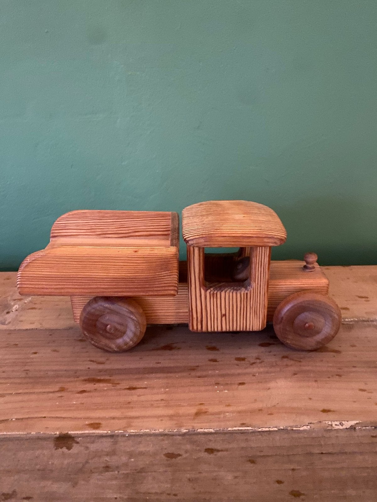 Debresk Grote Houten Kiepwagen, Ophalen of Verzenden, Gebruikt