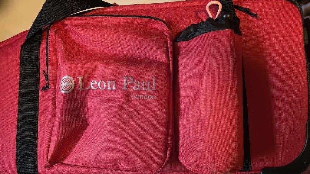 Complete kinderschermset Leon Paul – grotendeels nieuw, Ophalen, Meerkleurig, Overige typen, Zo goed als nieuw