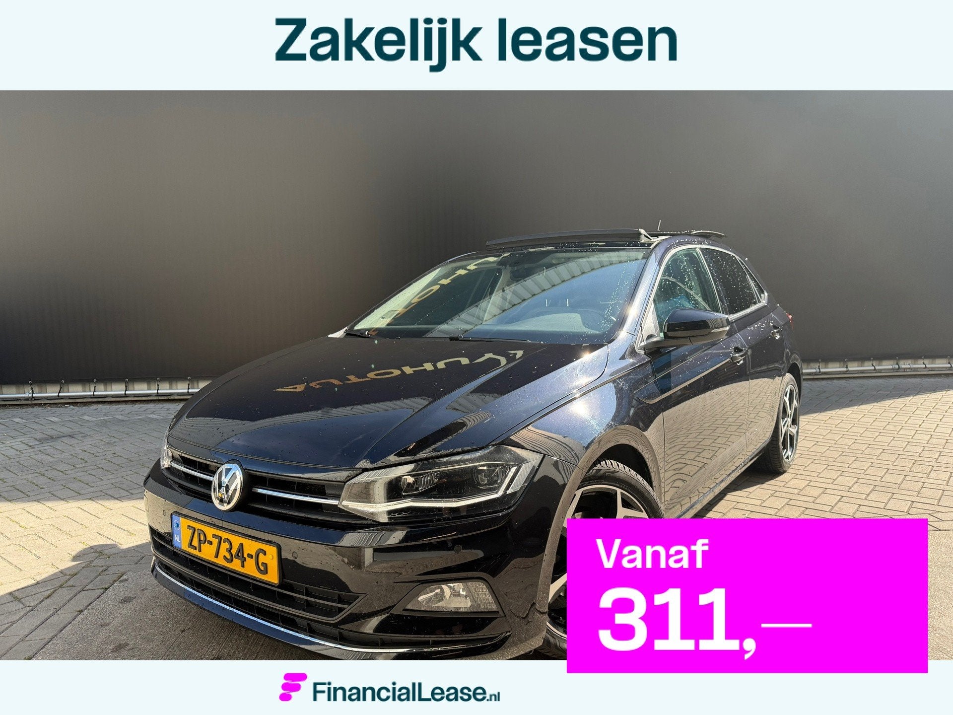 Volkswagen Polo 1.0 TSI Highline Beats Pano Carplay Camera S, Dealer onderhouden, Stof, Gebruikt, Euro 6