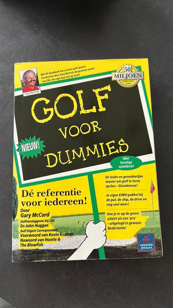 Golf voor Dummies, Ophalen of Verzenden, Zo goed als nieuw, Balsport, J. Huggan; G. MacCord