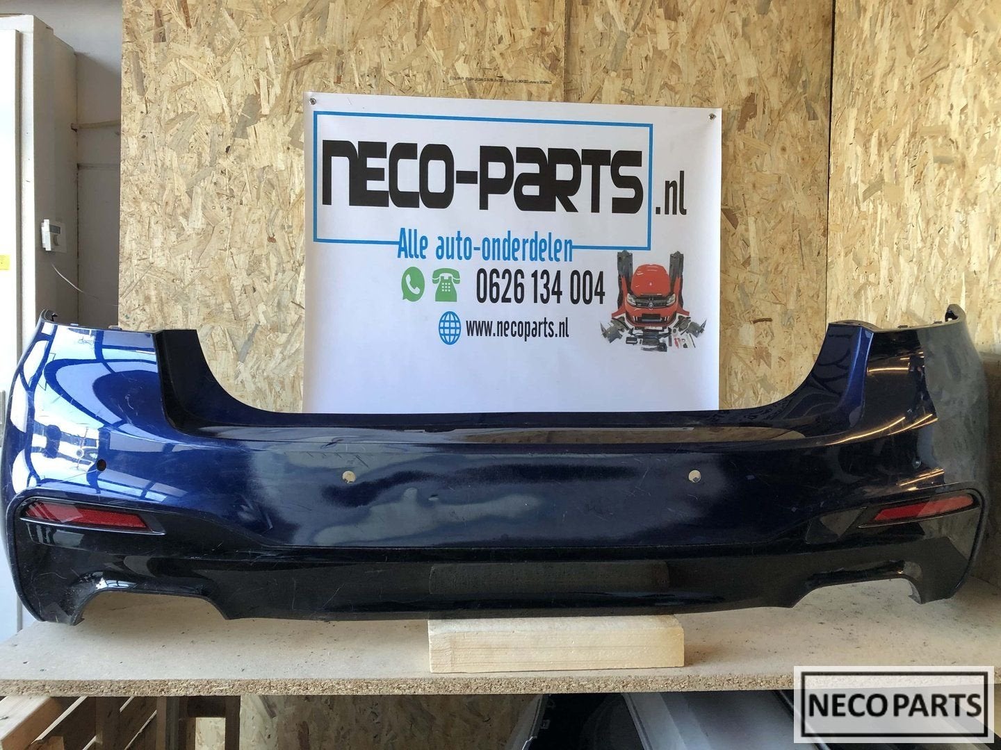 Bmw G30 M pakket bumper achterbumper origineel, Gebruikt, -, -, Ophalen of Verzenden