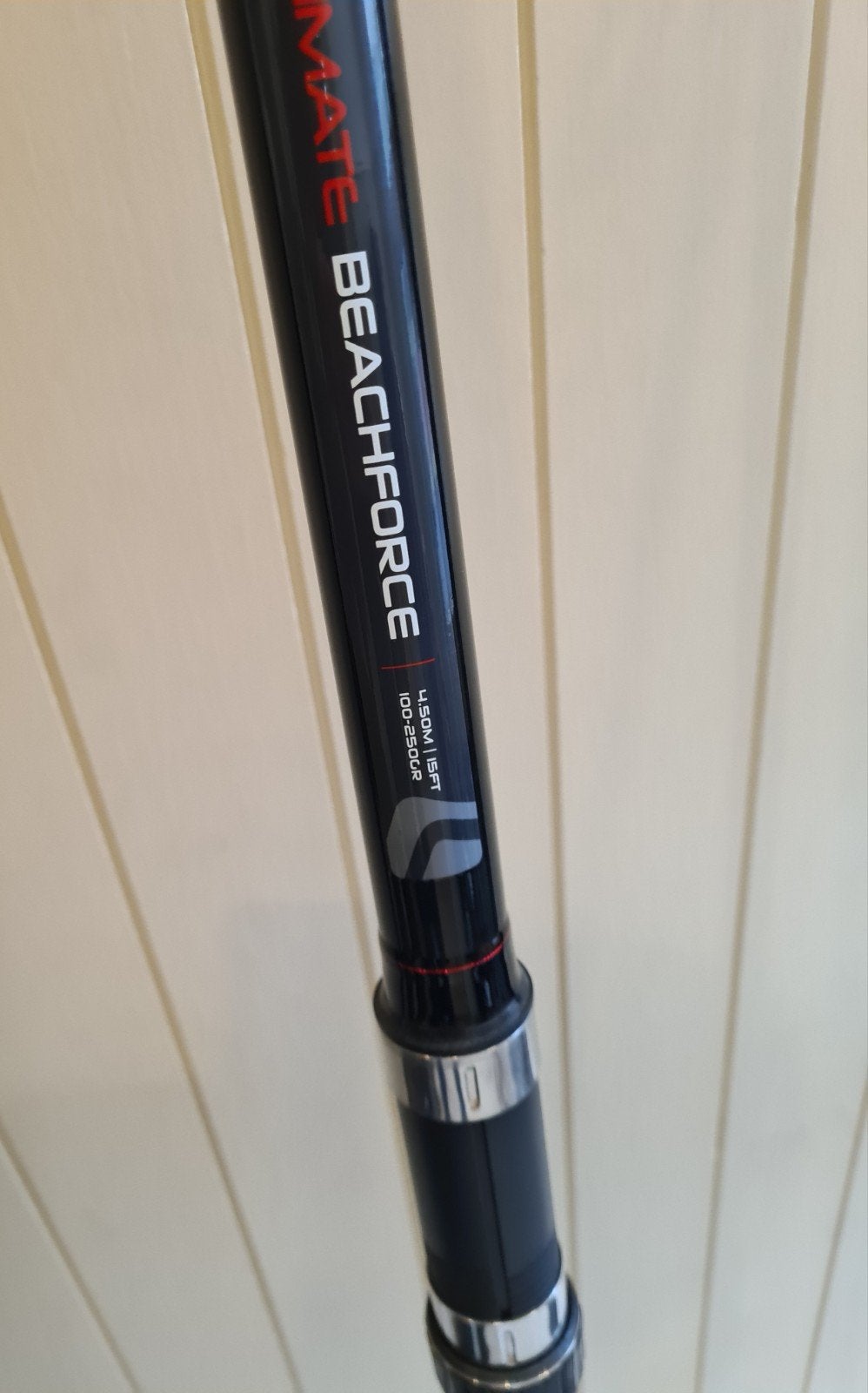 Ultimate Beach strandhengel. 4.50m. 100-250g. Nieuw., Nieuw, Ophalen of Verzenden, Beach 4.50, Strandhengel