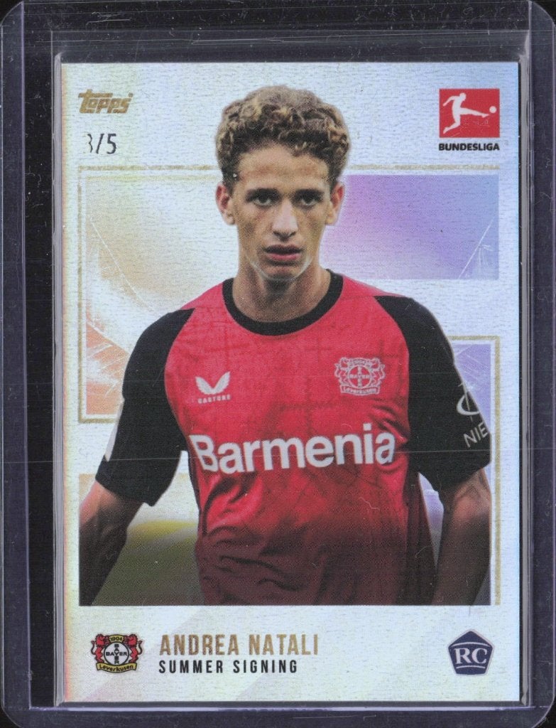Andrea Natali RC Rainbow /5 Topps Bundesliga, Ophalen of Verzenden, Zo goed als nieuw, Plaatje