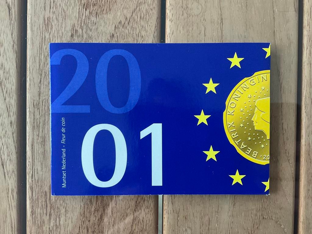 Muntset Nederland 2001 - FDC, Ophalen of Verzenden, Koningin Beatrix, Setje