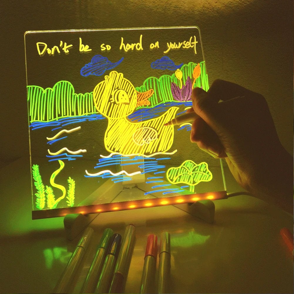 USB Led Whiteboard / Notitieblok Memo Bord Tekenen Digitaal, Verzenden, Nieuw, Overige typen