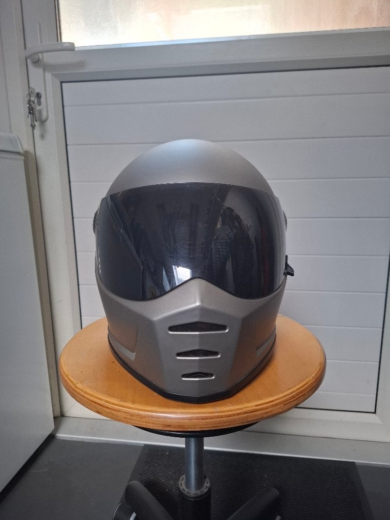 Biltwell Lanesplitter helm maat S groen/grijs, Motoren, Kleding | Motorhelmen, Overige merken, Ophalen of Verzenden, Integraalhelm