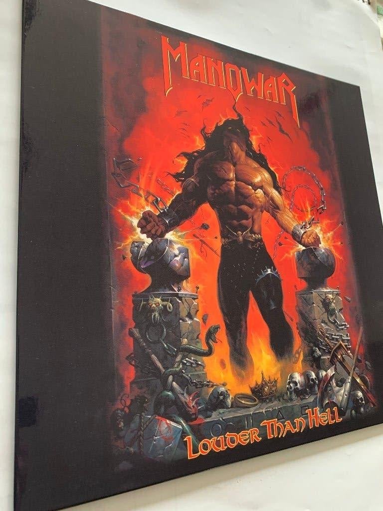 Manowar - Louder Than Hell ( lp), Verzenden, Zo goed als nieuw, 12 inch