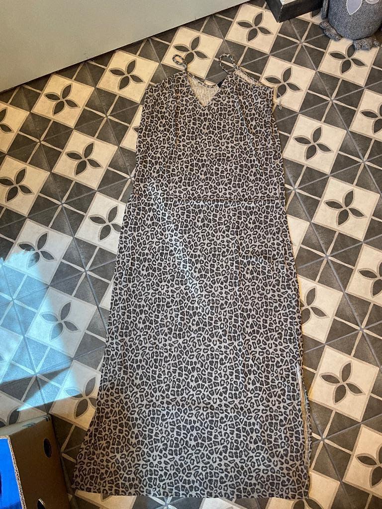 Rock Rebel by Emp Jurk panter look Maat M, Maat 38/40 (M), Zwart, Rock Rebel by Emp Jurk panter look Maat M, Nieuw