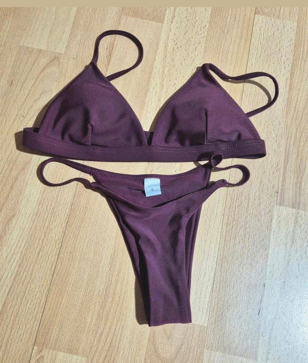 Nieuwe Paarse Bikini Maat S - Perfect voor de Zomer!, Kleding | Dames, Ophalen of Verzenden, Nieuw, Paars, Bikini
