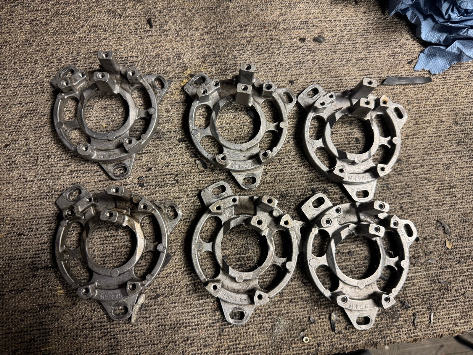 Originele grondplaten Honda Mb Mt Mtx 50/80 Mitsuba, Ophalen of Verzenden, Zo goed als nieuw
