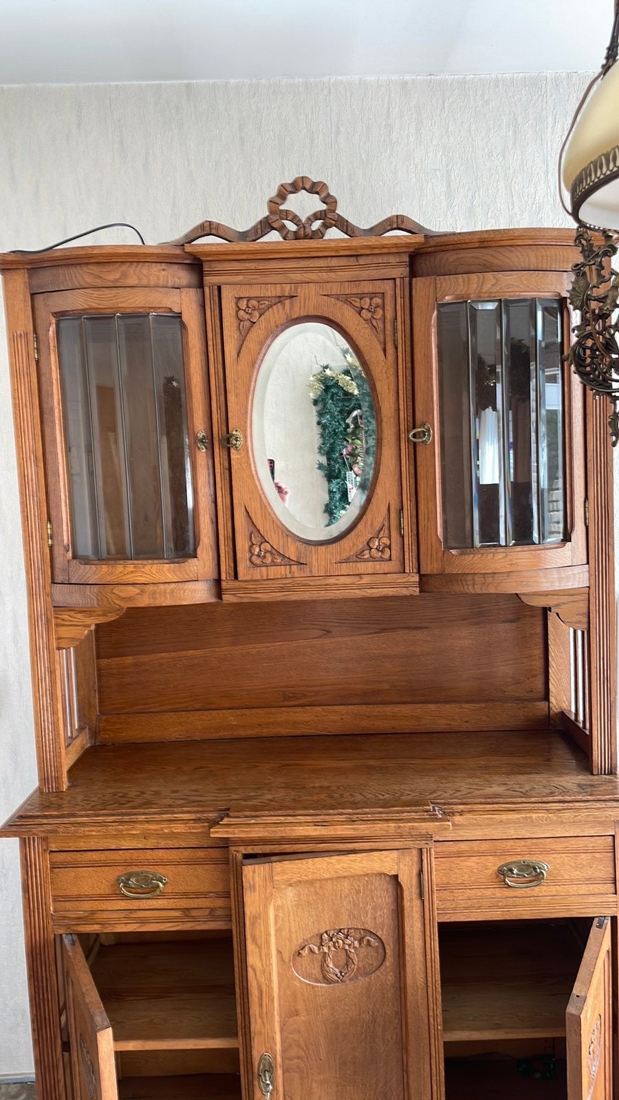 Oude eiken kast, Ophalen of Verzenden