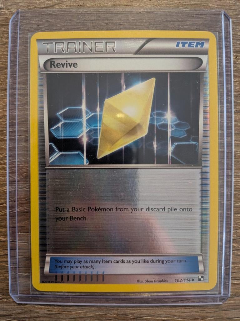 Revive uit Black & White 102/114 Reversed Foil, Ophalen of Verzenden, Zo goed als nieuw, Losse kaart, Foil