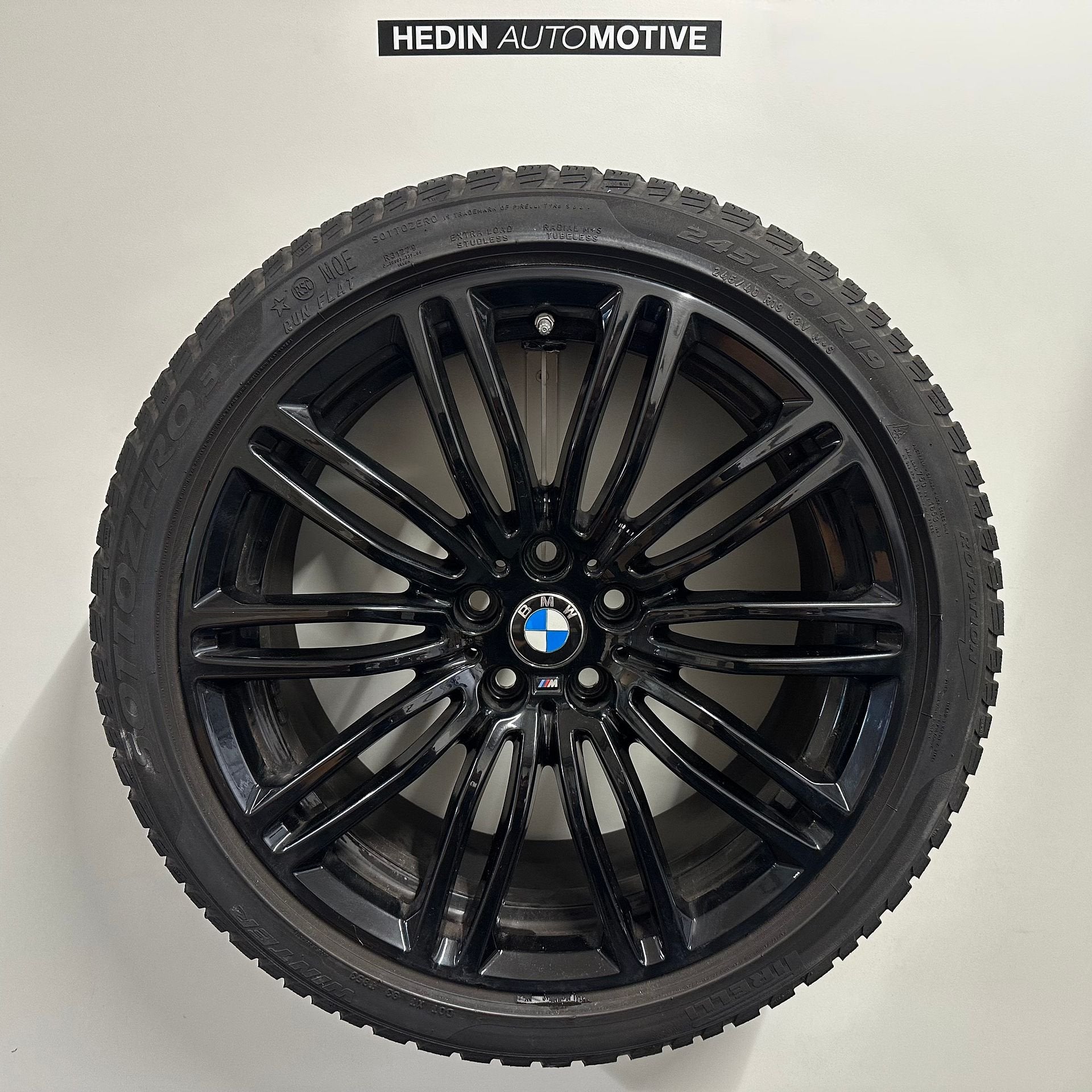 BMW 5-serie (G30/G31) Styling 664M 19'' Winter RFT, Gebruikt, -, -, Banden en Velgen