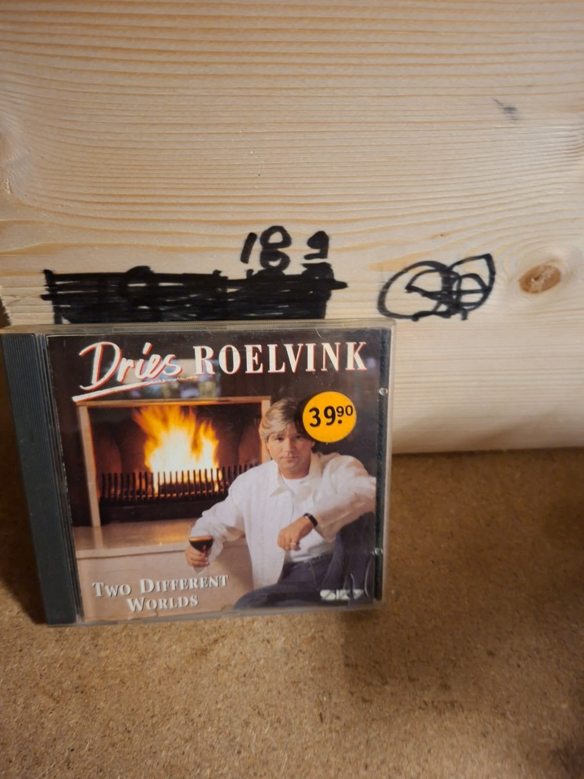 Dries Roelvink - Two Different Worlds CD, Ophalen of Verzenden, Gebruikt, Pop, Album