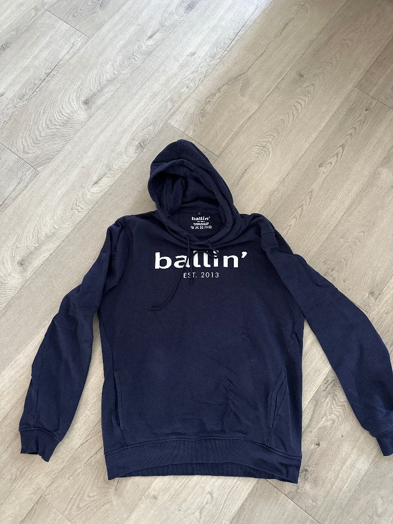 Ballin trui, Ophalen, Zo goed als nieuw, Maat 48/50 (M), Blauw