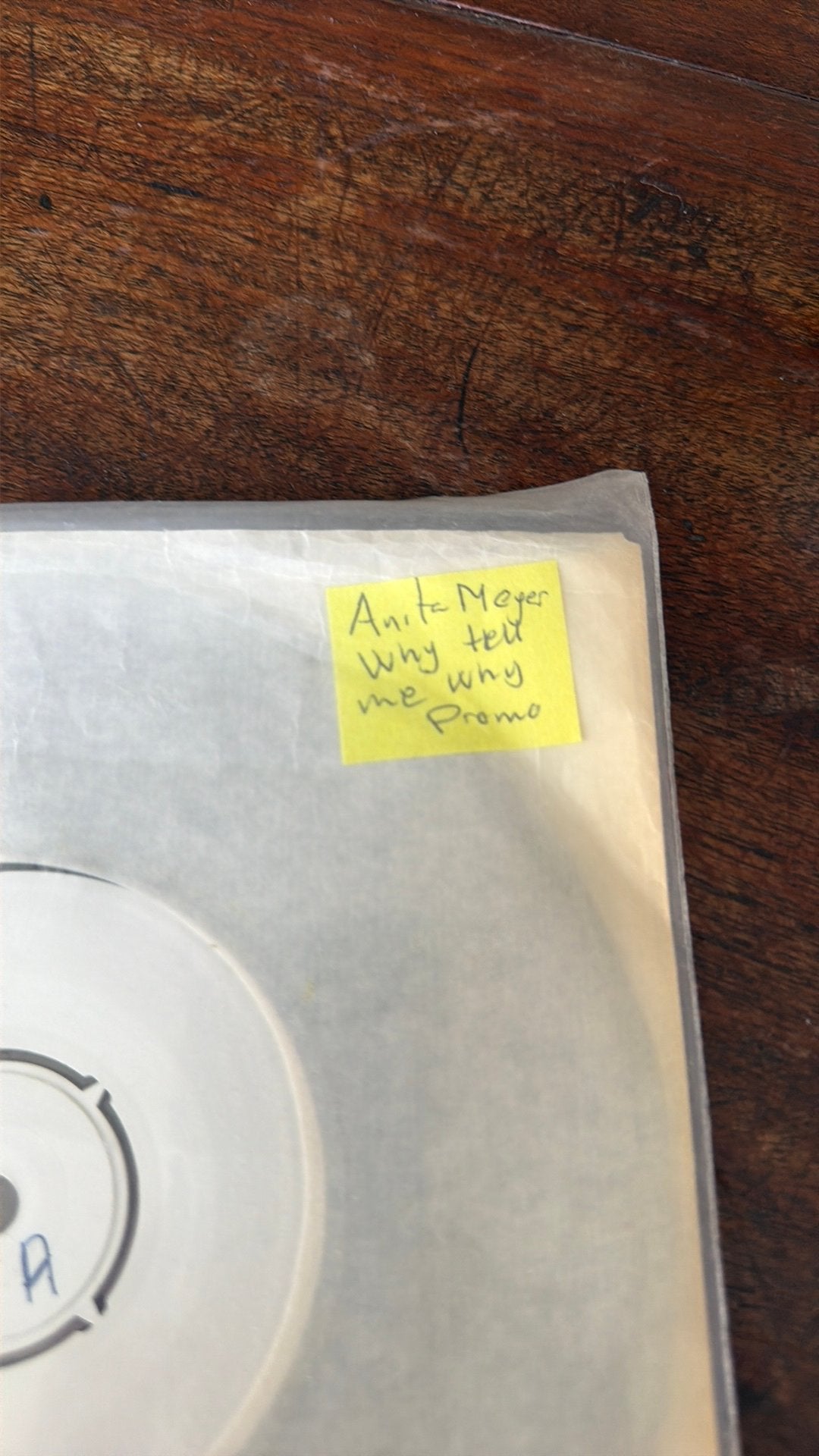Anita Meijer - Why Tell Me Why - Zeldzame 7" Promo Single, Ophalen of Verzenden, Gebruikt, Pop