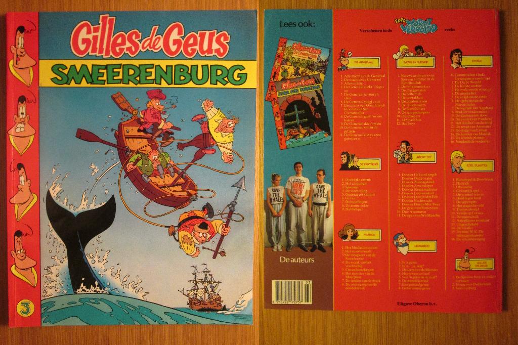 Gilles de Geus 3 - Smeerenburg (SC), Eén stripboek, Ophalen of Verzenden, Gelezen, Hanco Kolk + Peter de Wit