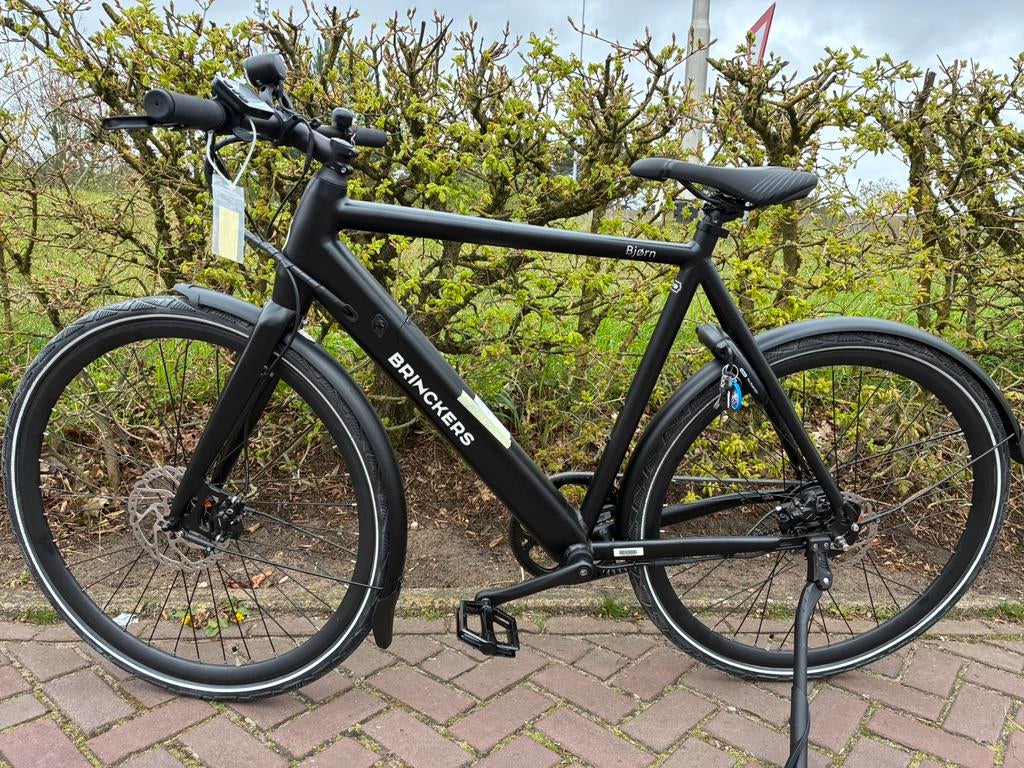Brinckers elektrische herenfiets met snaar aandrijving, 55 tot 59 cm, Ophalen of Verzenden, Zo goed als nieuw, Brinckers