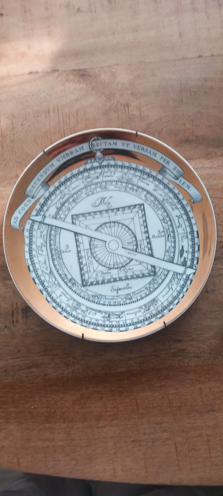Vintage Piero Fornasetti Astrolabio Kerstbord 1970, Antiek en Kunst, Ophalen of Verzenden