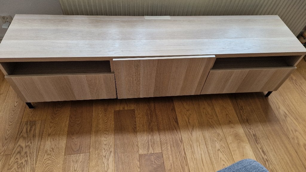 Ikea Besta, Ophalen, Overige houtsoorten, 150 tot 200 cm, Zo goed als nieuw