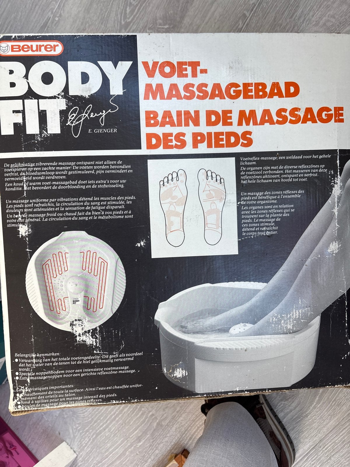 Beurer Body Fit Voetmassagebad - Ontspanning voor uw voeten, Ophalen of Verzenden, Gebruikt, Overige typen