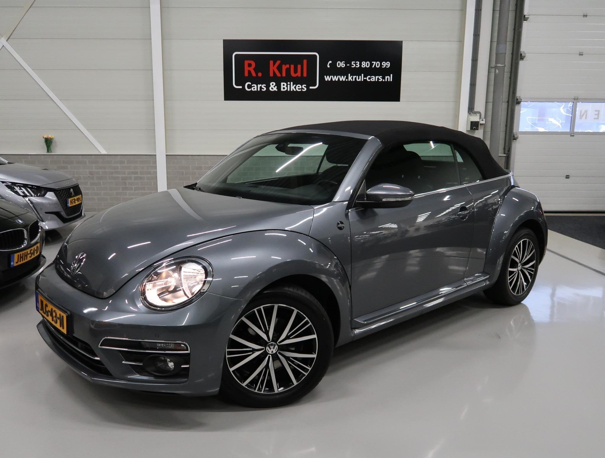 Volkswagen Beetle Cabriolet 1.2 TSI Sound 2018 App connect N, Auto's, Voorwielaandrijving, Stof, Gebruikt, 4 cilinders