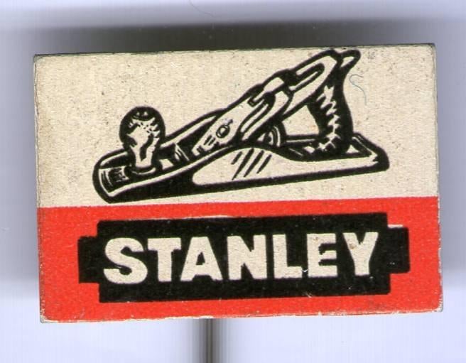 Stanley hout schaven blik speldje ( H_217 ), Verzenden, Nieuw, Merk, Speldje of Pin