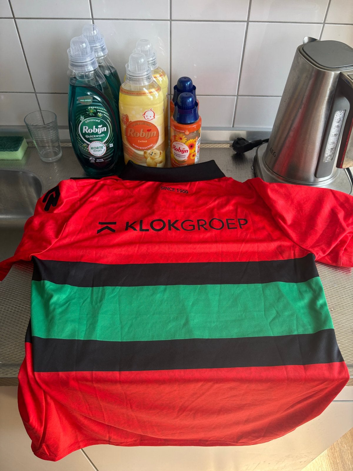 N.E.C. Nijmegen Thuisshirt 2023/2024 - Maat L, Ophalen of Verzenden, Nieuw, Maat 52/54 (L), Rood