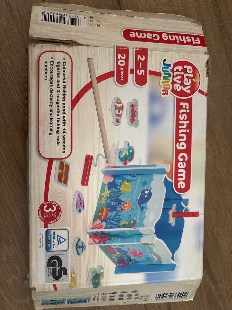 Playtive Junior Fishing Game - Vissenvang spel, Kinderen en Baby's, Ophalen, Zo goed als nieuw, Jongen of Meisje