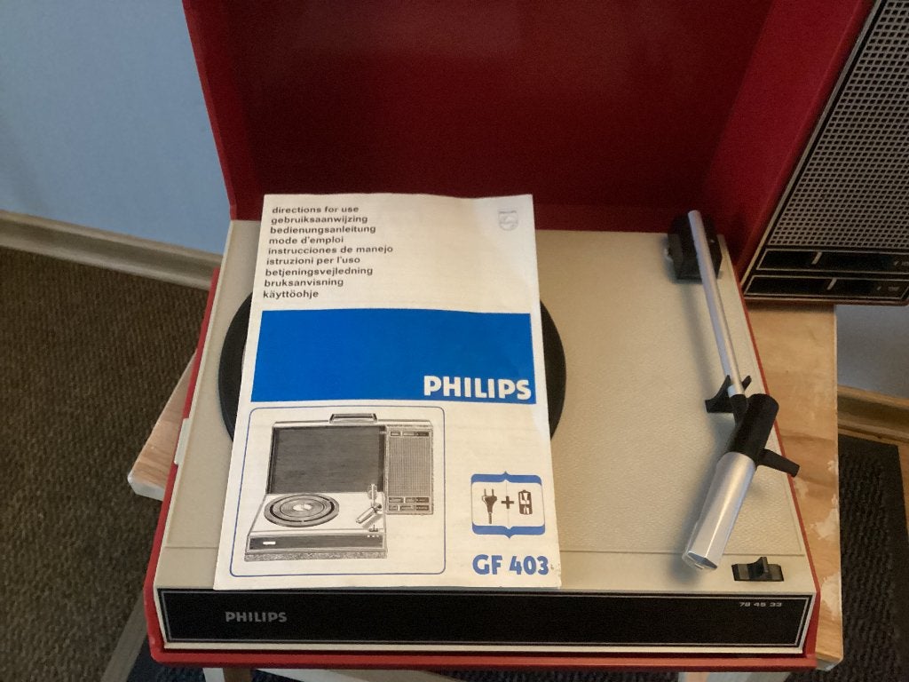 Philips GF403, Ophalen, Gebruikt, Platenspeler, Philips