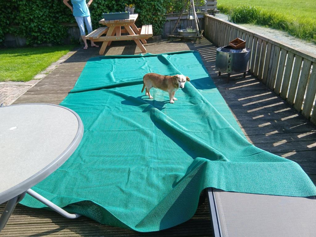 kleed voor op de camping, Ophalen of Verzenden, Gebruikt