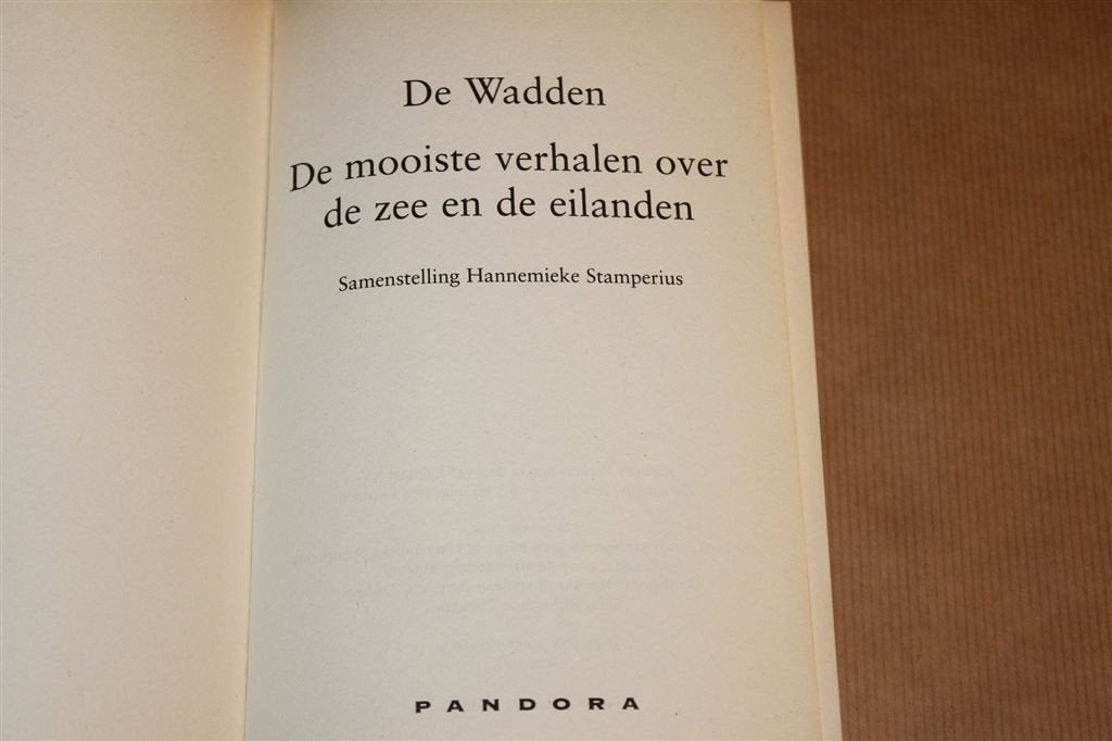 De Wadden — De Mooiste Verhalen Over de Waddeneilanden, Boeken, Ophalen of Verzenden, Gelezen, Natuur algemeen